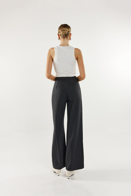 Madison The Label Zanda Pants - Charcoal