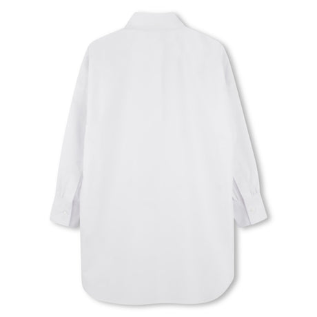 Karl Lagerfeld Girls Fete Musique D2 Shirt Dress - White