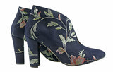 Bosccolo Womens Boots - Leaves Navy Blue
