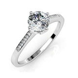 Krystal Couture Covenant Ring Embellished with Swarovski Crystals