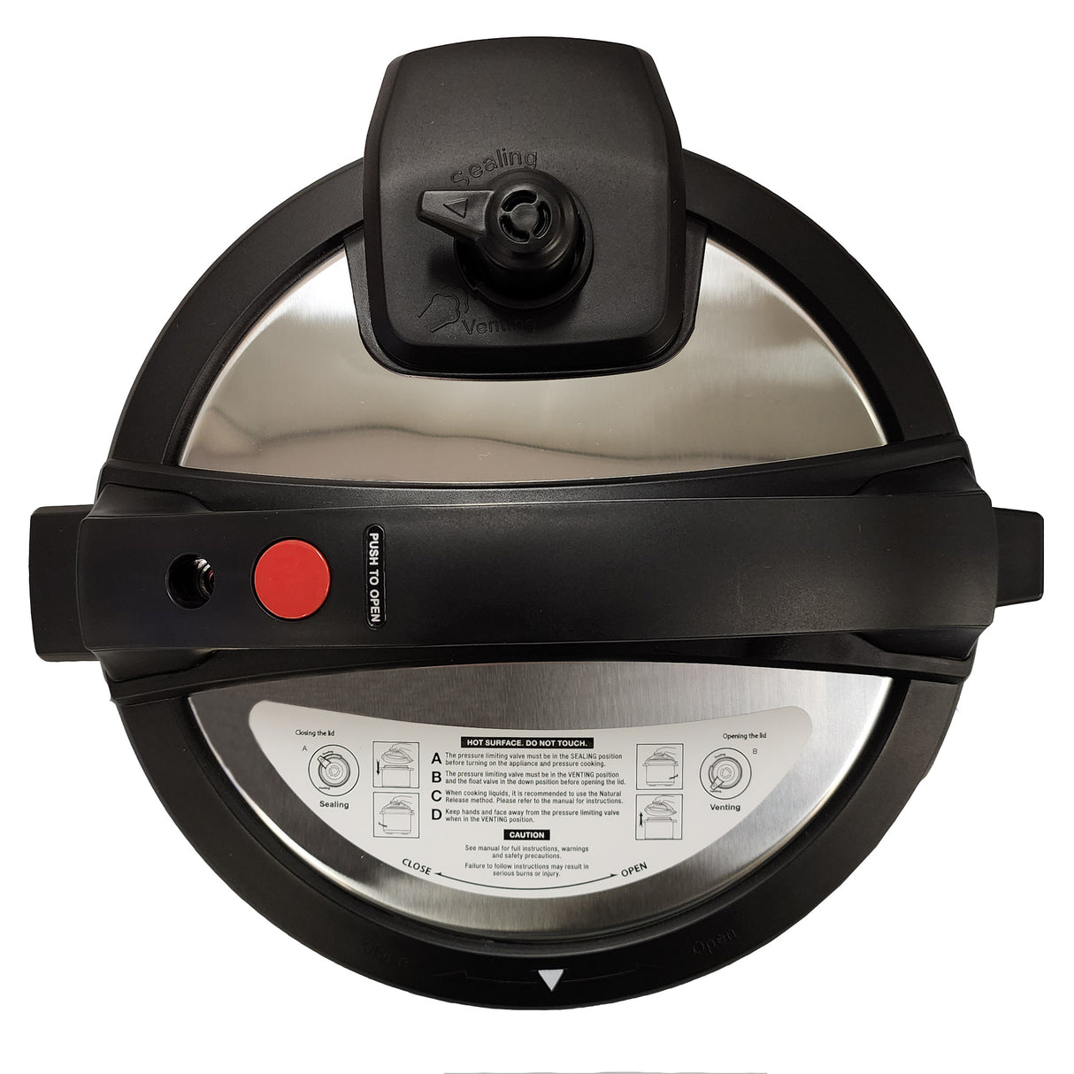 TODO 6L Electric Pressure Cooker 15 Preset Functions 1000W Non-Stick Cooking Pot