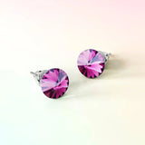 Krystal Couture Apex Krystal Studs Embellished with Swarovski Crystals