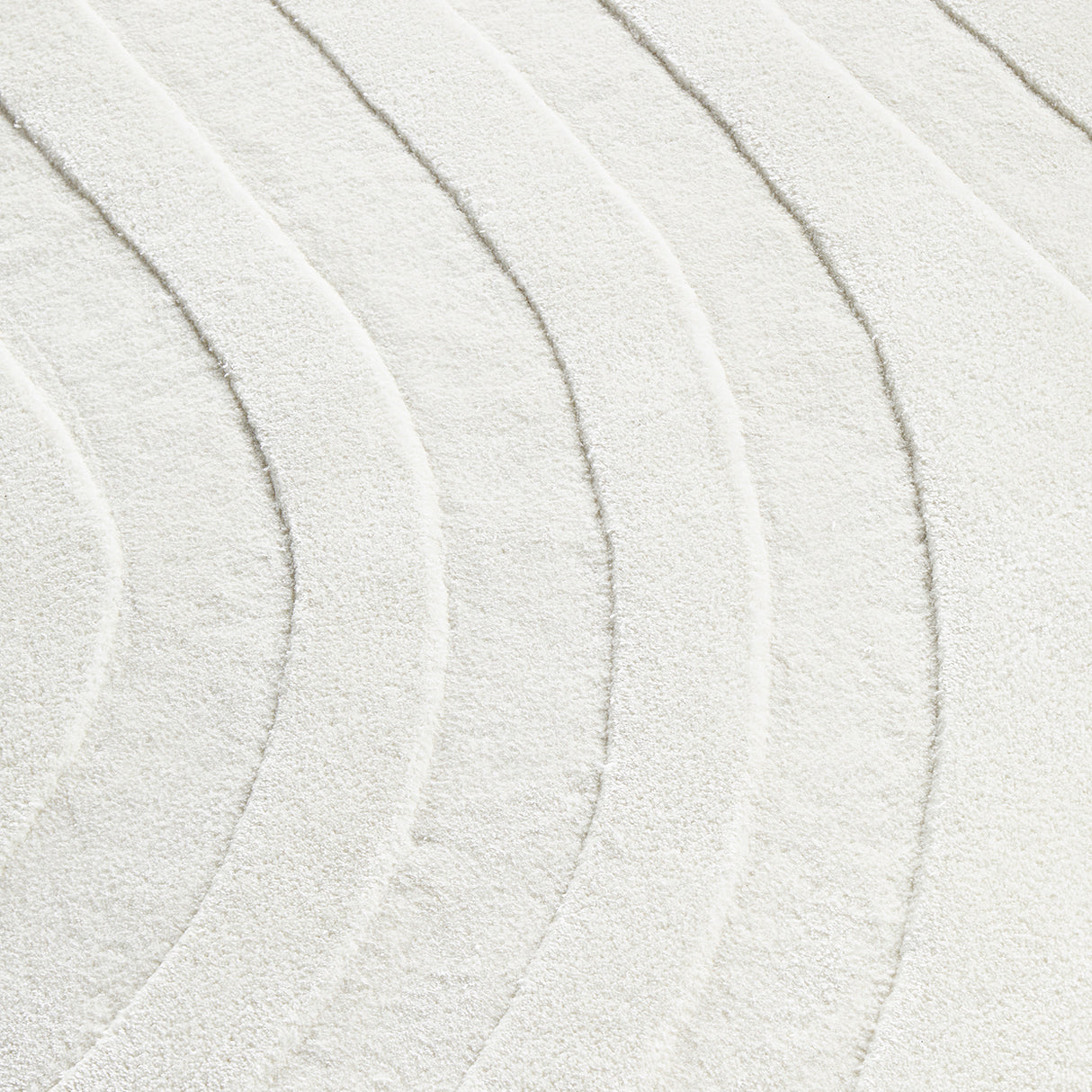 Summit Trail White Rug