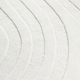 Summit Trail White Rug