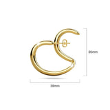 Bullion Gold Double The Fun Gold Hoop Earrings