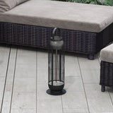 Havana s Portaheat 1000 Electric Heater Patio Stainless Steel Black