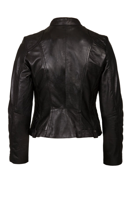 Womens Black Leather Jacket