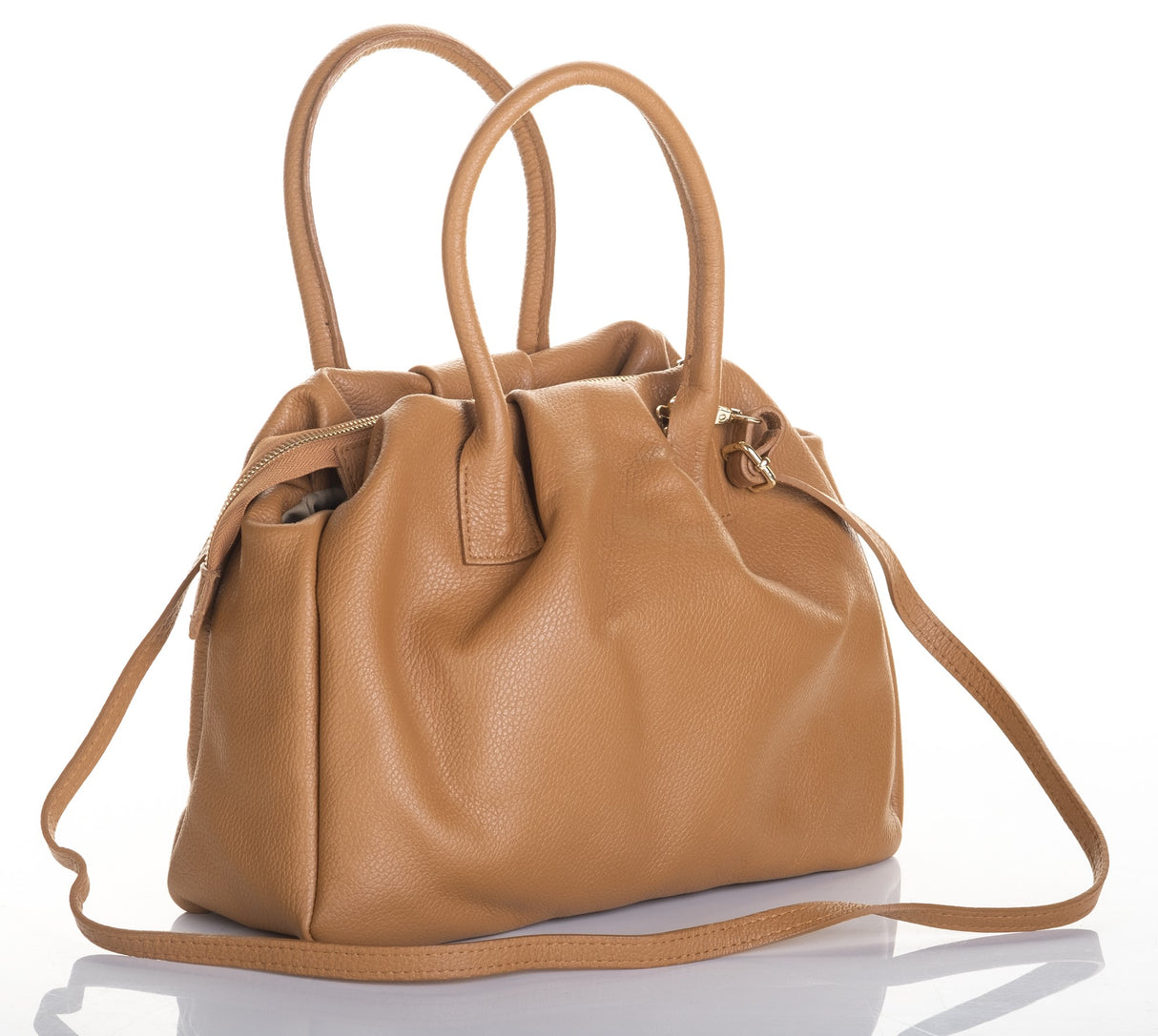 Bosccolo Handbag - Camel