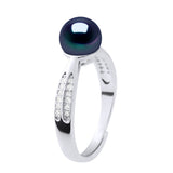 Ring Jewelry - Black Tahiti - Longueur 42 cm