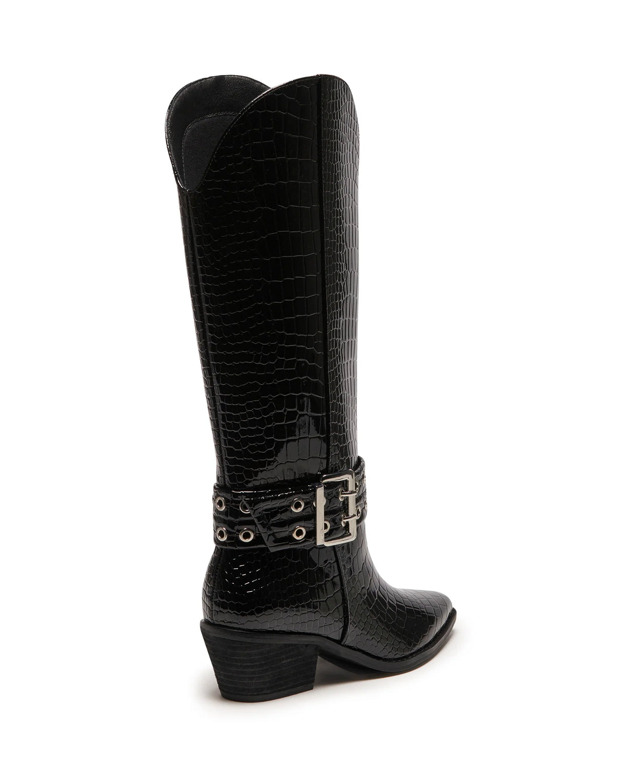 Therapy Maiden Black Patent Croc
