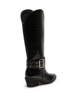 Therapy Maiden Black Patent Croc