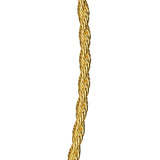 Bullion Gold Rope Link Chain Gold Plated Necklace