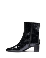 Therapy Paige Black Patent Croc