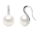 Earrings - Natural White - Longueur 42 cm