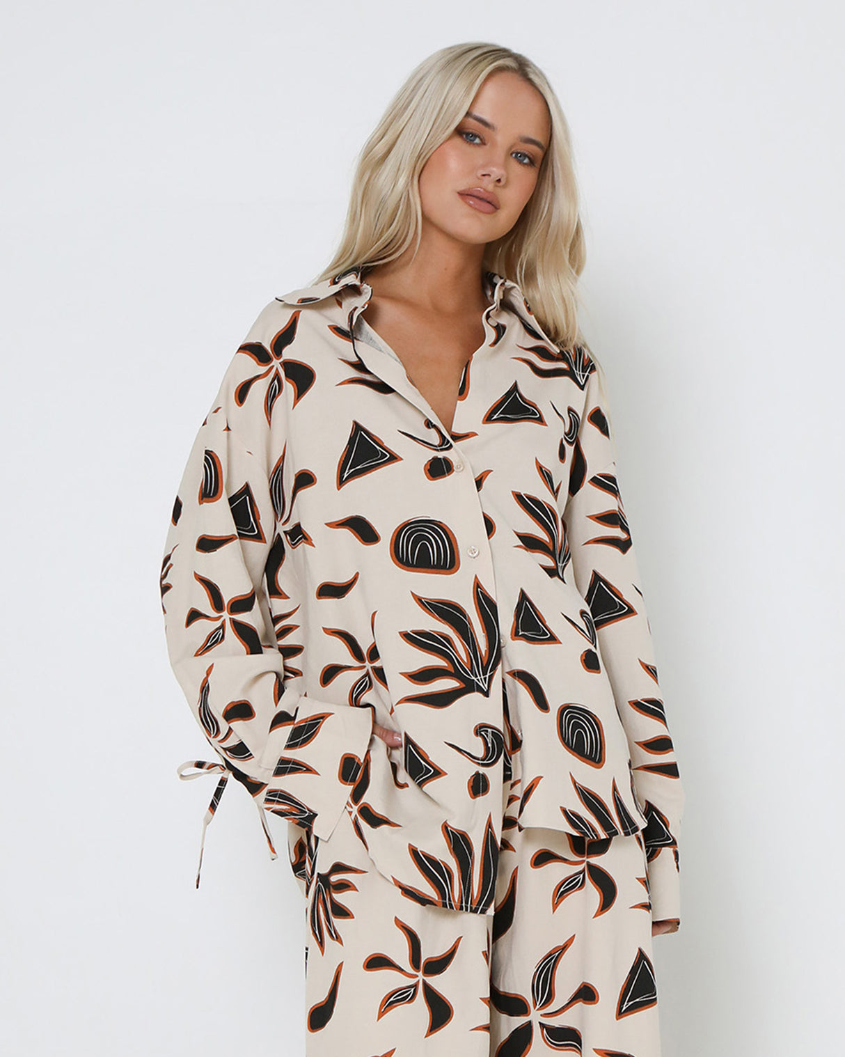 Lost In Lunar Women's Vera Shirt - Fall Print