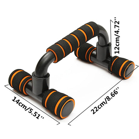Push Up Stands H Shape Pushup Chest Training Exercise Gym Fitness Pair