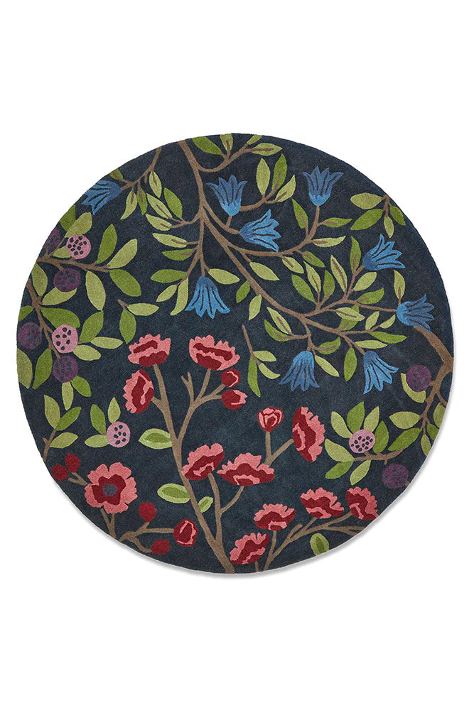 Sanderson Foraging Indigo 146618 Rug