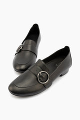 Silver Lining Elaine Black Leather