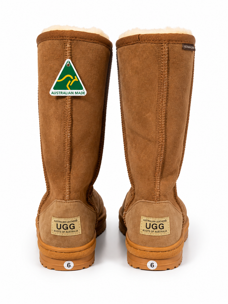 Australian Leather Ugg Classic Long - Chestnut - AU5