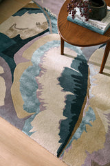 Harlequin Calathea Shiitake/wild Water 142905 Rug