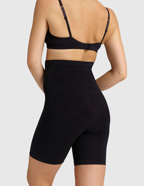 Ambra Waist Kiler,Bum Shap Short - Black