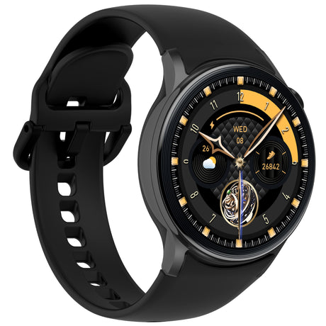 Bluetooth Smart Watch 1.43" Touch Screen Call Heart Rate Blood Pressure BT 5.3 �� Black