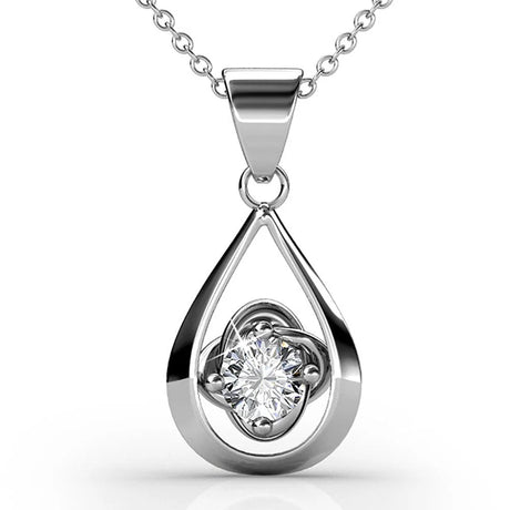 Boxed Center Piece Necklace and Sweet Delight Earrings Set Embellished with SWAROVSKI® crystals