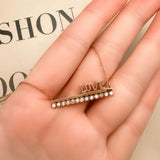 Bullion Gold Love On Top Necklace