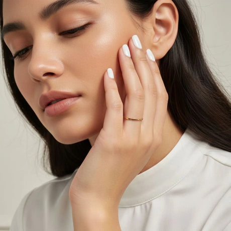 Bullion Gold Gold Simplicity Slim Ring