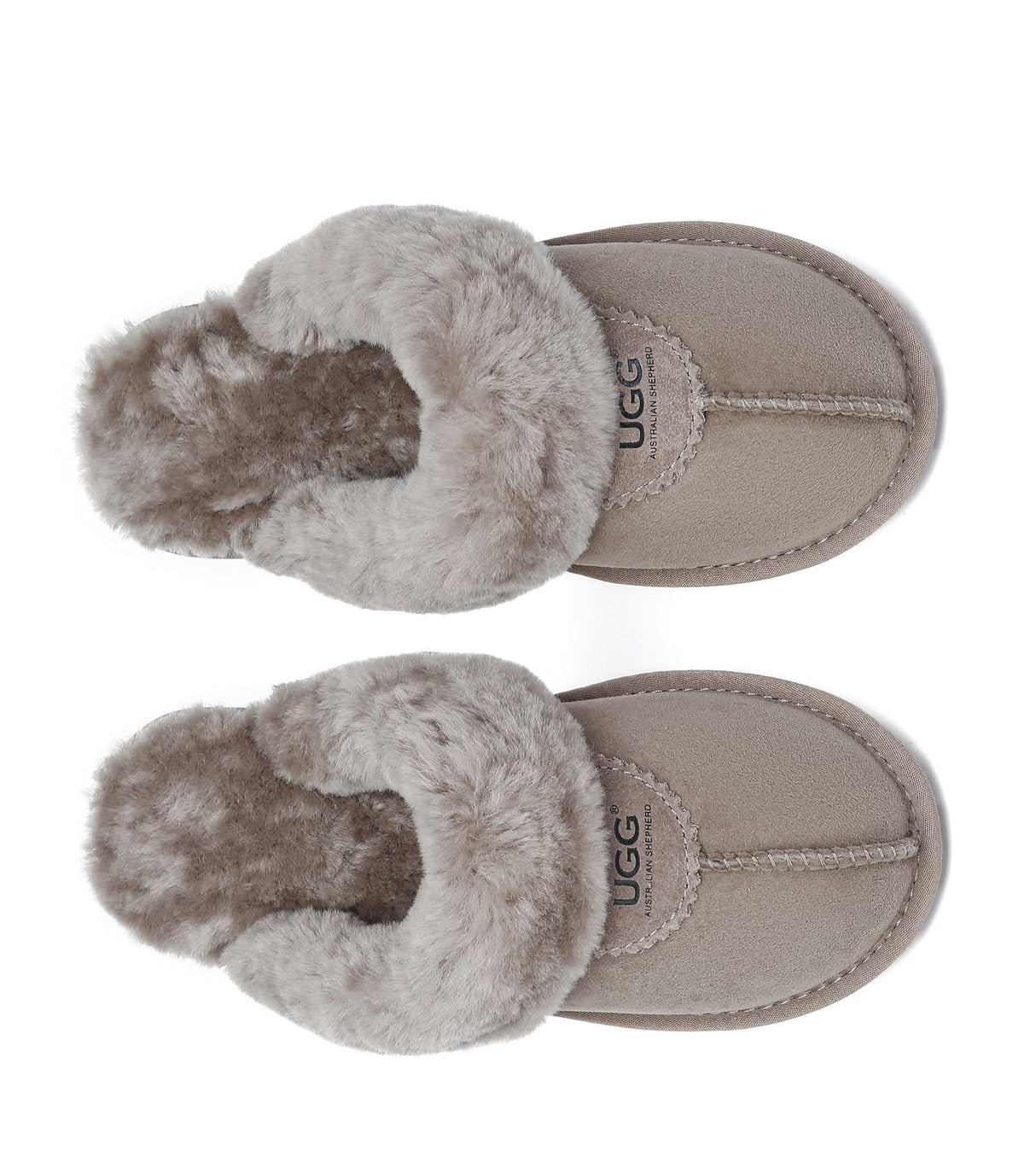 Australian Shepherd UGG Waffle Slipper - Pecan