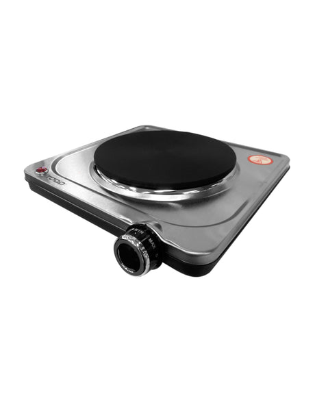 TODO 1500W Portable Hotplate Electric Cooktop Single Stainless Steel
