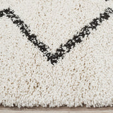 Saffron 11 White Rug