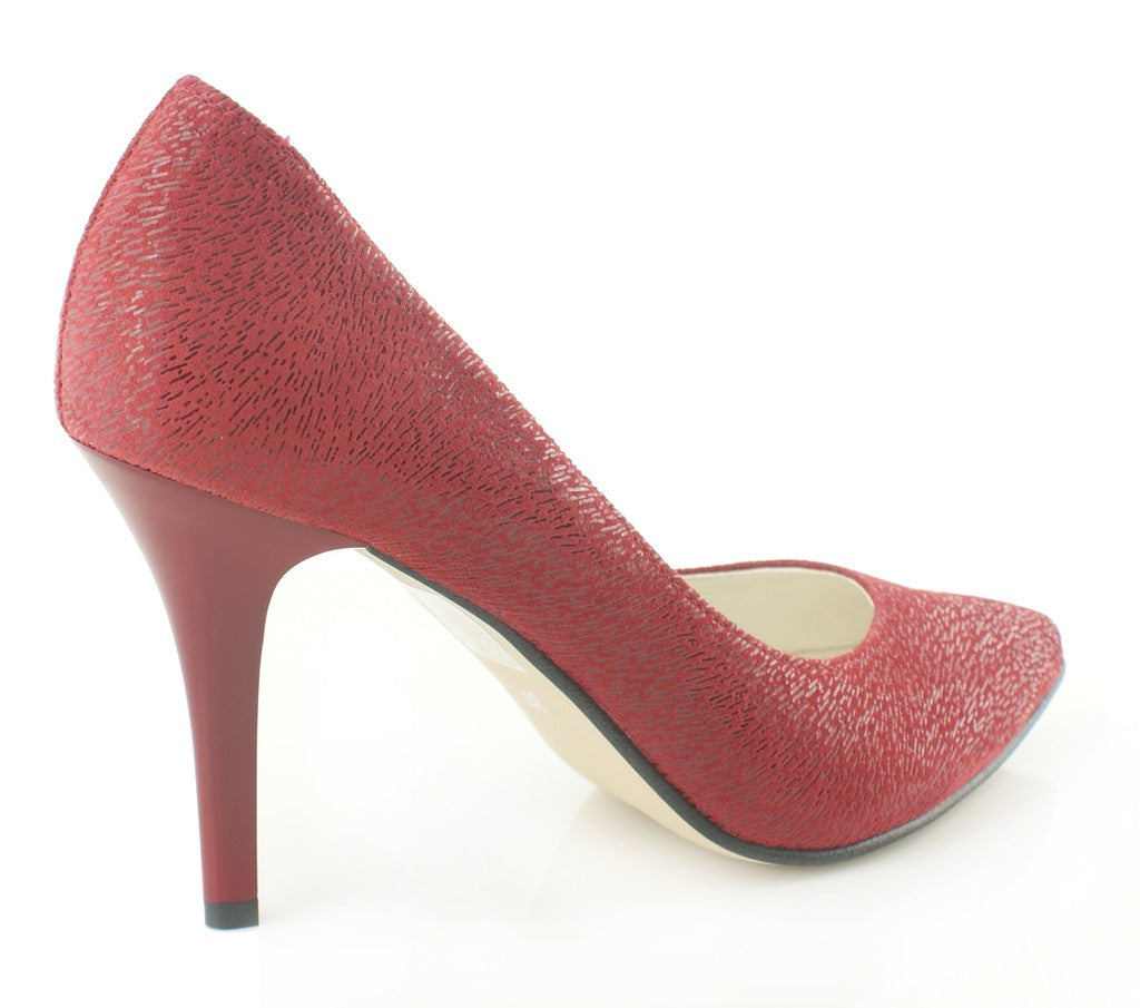 Bosccolo Womens Spike Heels Elite 2169 - Maroon