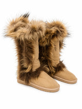 Australian Leather Ugg Fur Long Uggs - Natural - AU6