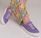 Bosccolo Womens Sneakers - Purple/White
