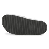 Karl Lagerfeld Girls Fete Musique D3 Aqua Slides - White