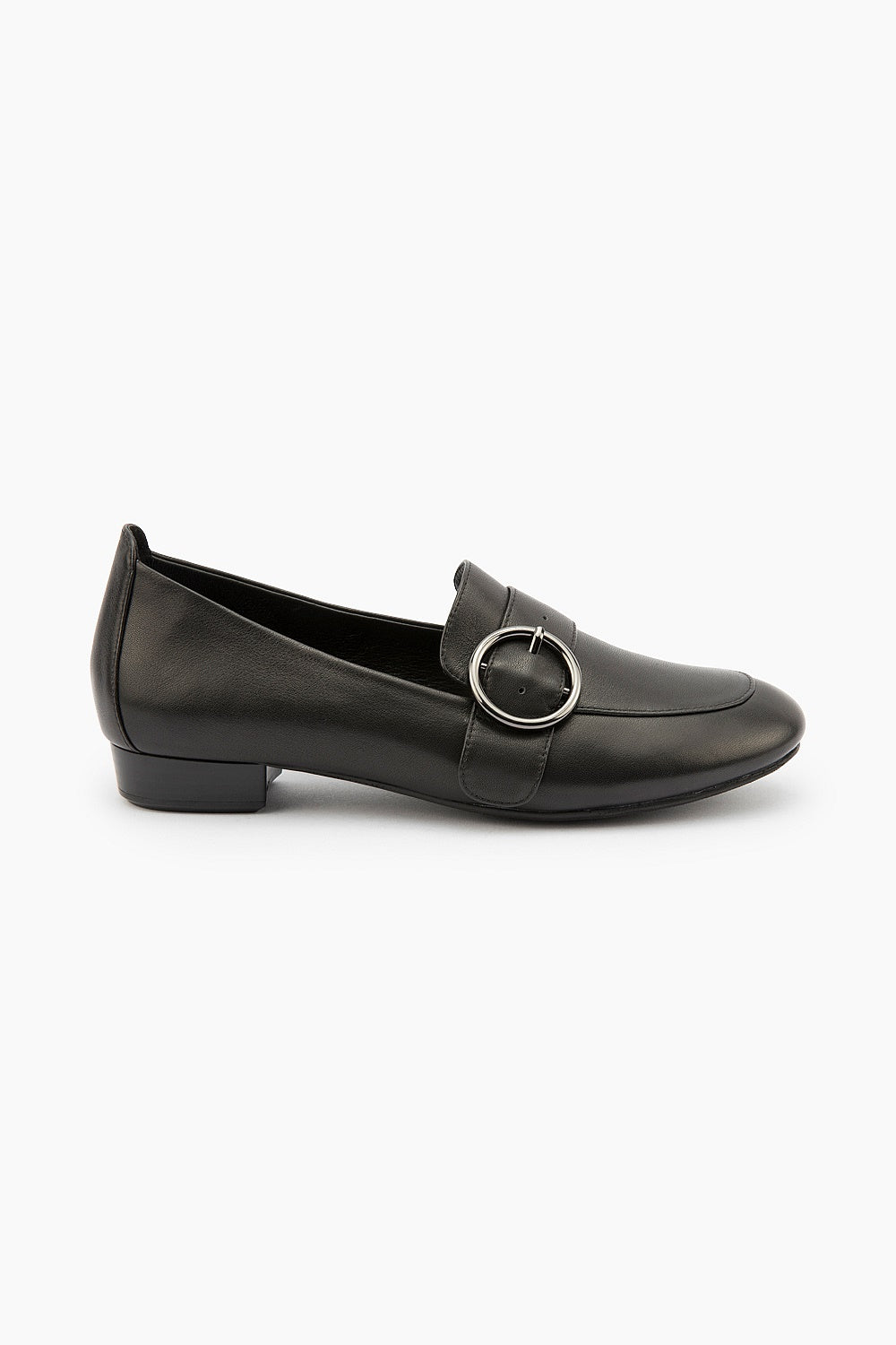 Silver Lining Elaine Black Leather
