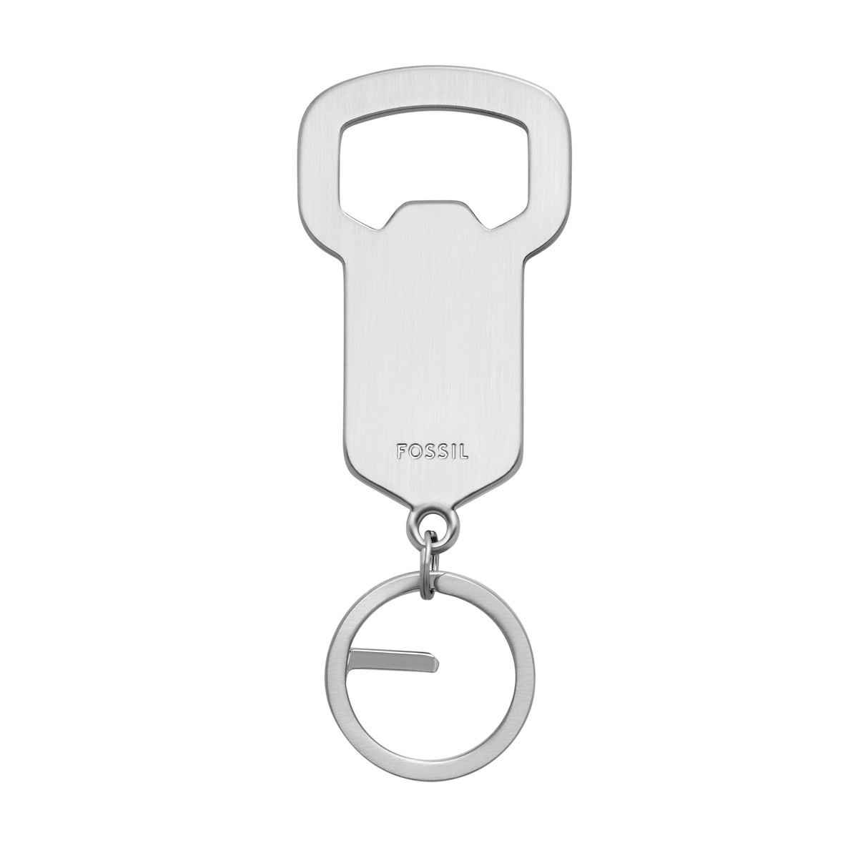 Fossil Hayes Silver Key Fob