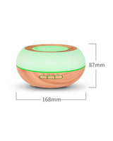 TODO 300Ml Humidifier Aromatherapy Diffuser Ultrasonic 7 Colour Led + Essential Oil - White