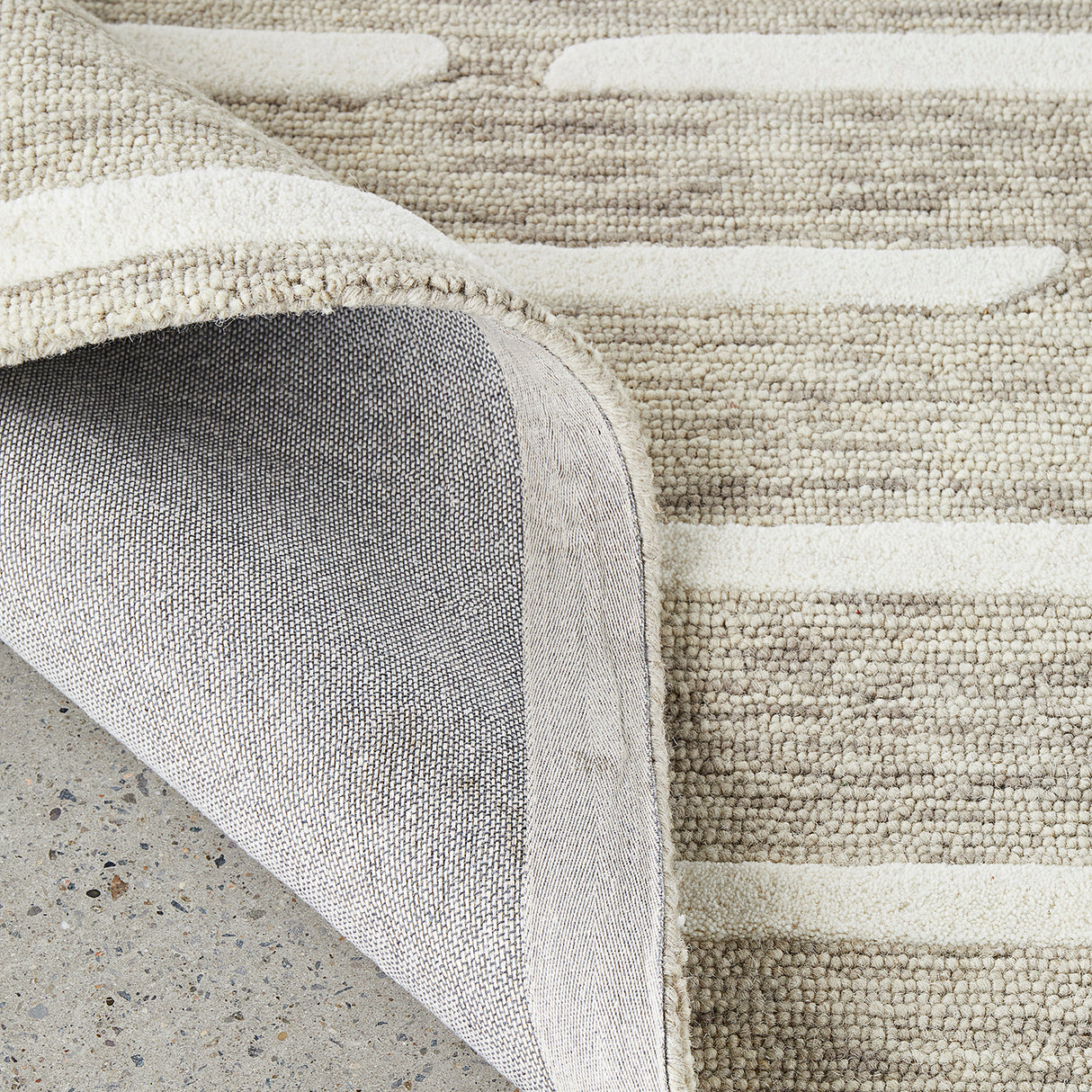 Summit Maze Linen Rug