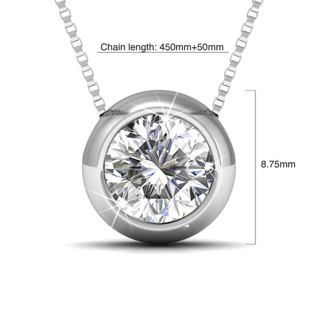 Krystal Couture Opulence Pendant Necklace Embellished with SWAROVSKI Crystals