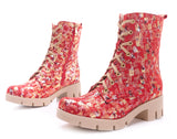 Bosccolo Womens Boots - Red