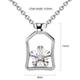 Boxed Cutie Star Necklace And Earrings Set Embellished with SWAROVSKI® Crystals