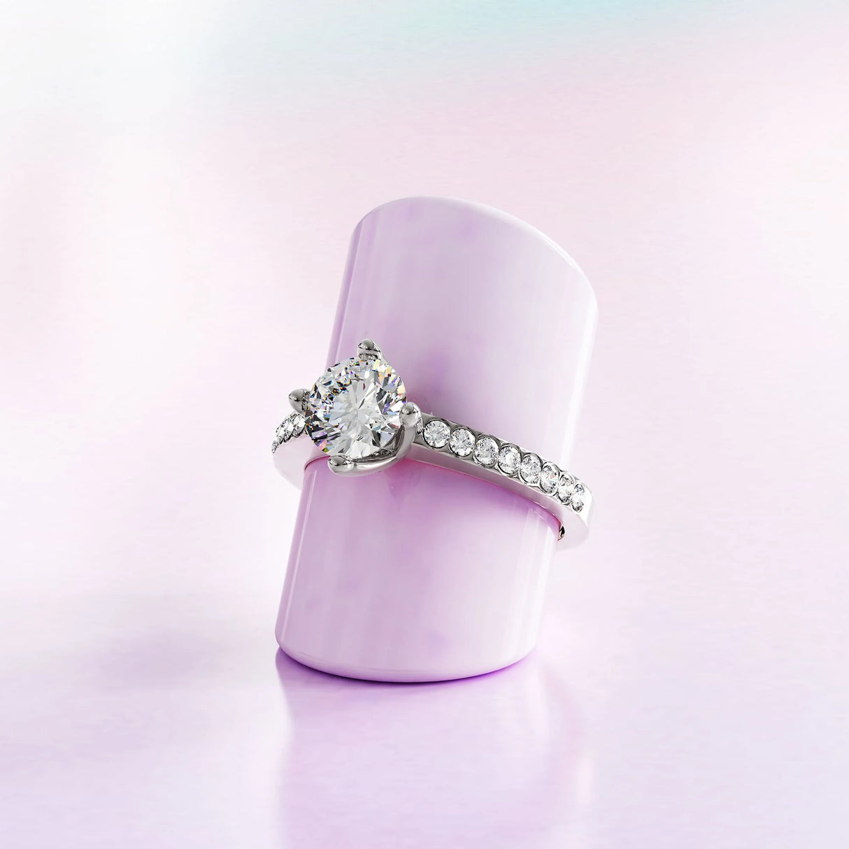 Krystal Couture Covenant Ring Embellished with Swarovski Crystals