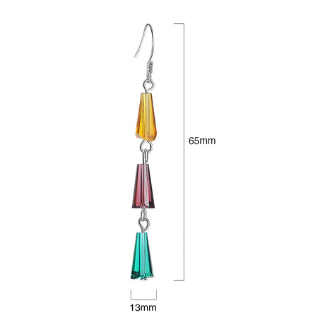 Arabyrd Tier Dangle Earrings