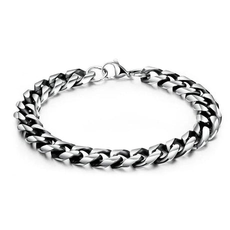 Bullion Gold Twisted White Gold Chain White Gold Layered Bracelet