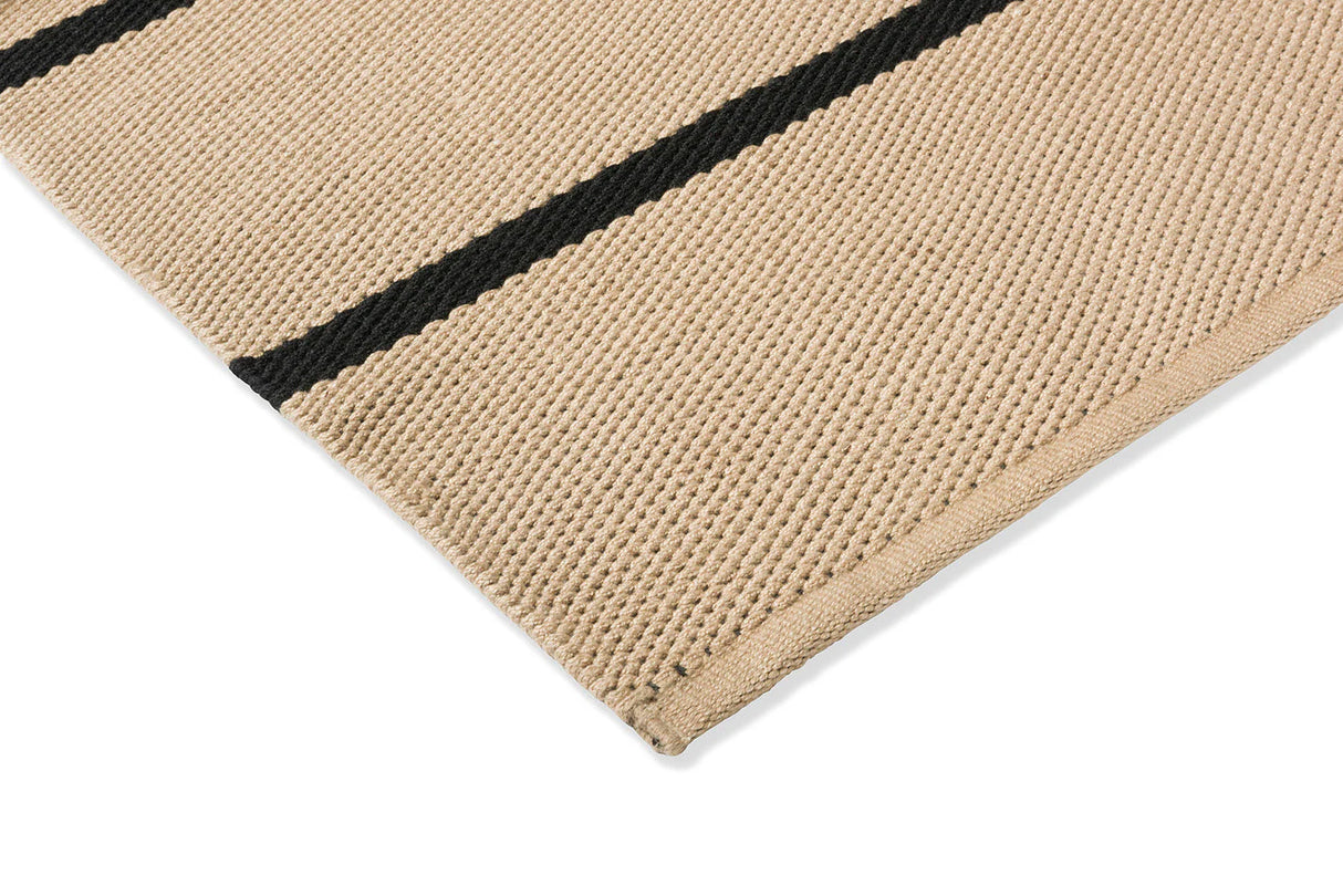 Brink & Campman Deck Charcoal Black Outdoor 496805 Rug