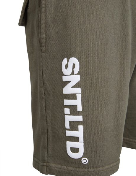 St Goliath Boys Podium Fleece Short - Khaki