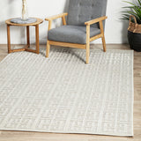 York Brenda Natural White Rug