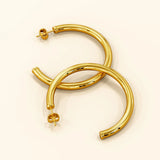 Bullion Gold Erica Gold Hoop Earrings